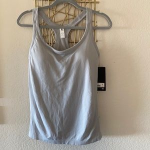 NWT work out gray tank top